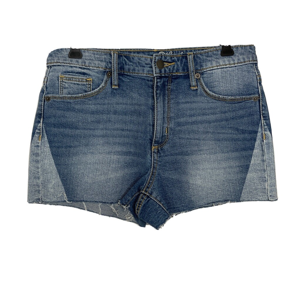 Universal Threads Vintage Wash Cutoff Jean Shorts Women’s 6 Frayed Hem Hi rise